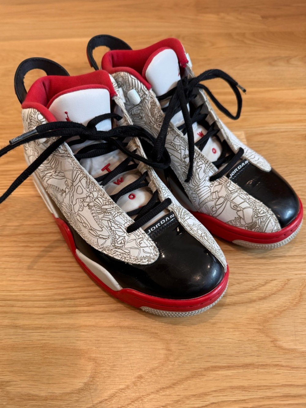 Air Jordan Dub Zero Nike Basketball Shoes size 7 youth big kid